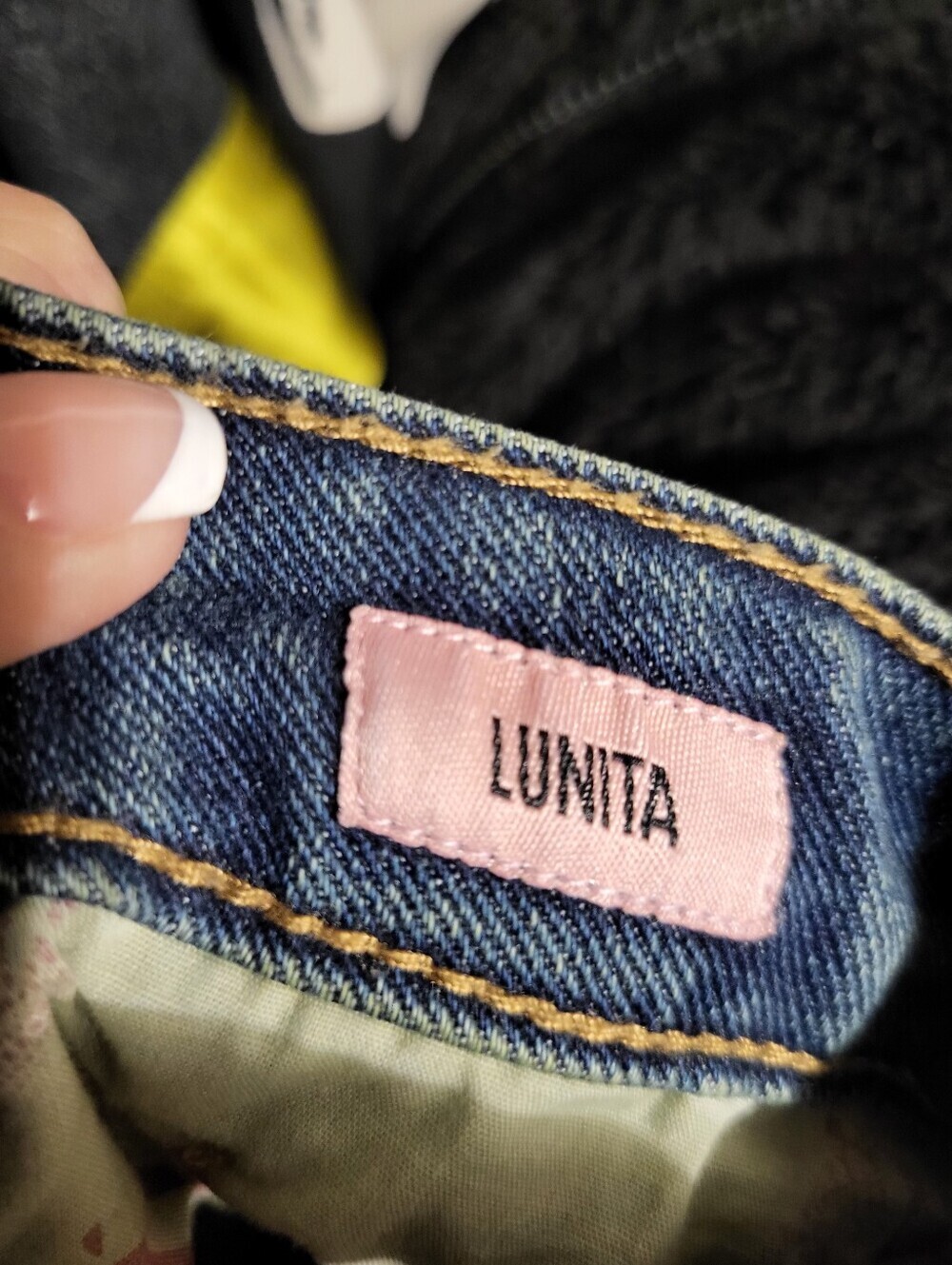 Juicy Couture Jeans Womens 13/31 Blue‎ Lunita Rhinestone Flare Vintage Y2K - Picture 11 of 11